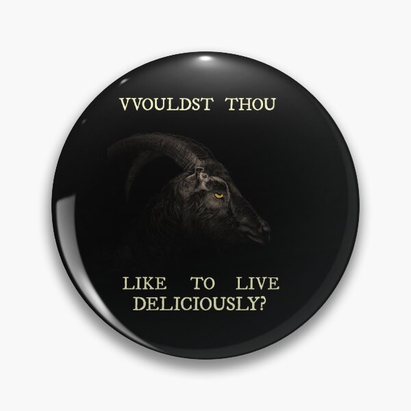 Item preview, Black Phillip designed and sold by Weirdly Specific.