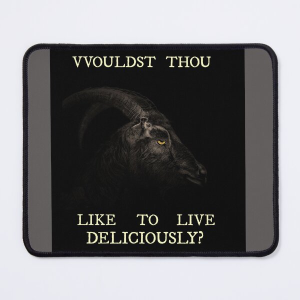 Item preview, Black Phillip designed and sold by Weirdly Specific.