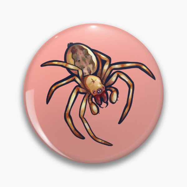 Item preview, Furrow Orbweaver Spider (Kevin) designed and sold by Spiderdungeon.