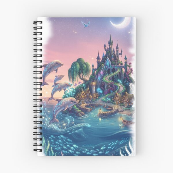 Item preview, Moonlit Dolphin Kingdom designed and sold by ANNART1602.