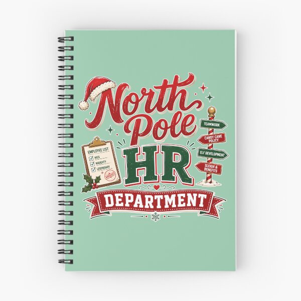 Item preview, North Pole HR Department – Funny Christmas Office Design designed and sold by TheStephanieRome.