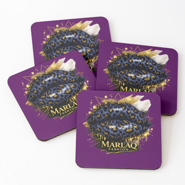 Item preview, Blue Leopard Lips Fashion Design  designed and sold by Marlaq fashion .