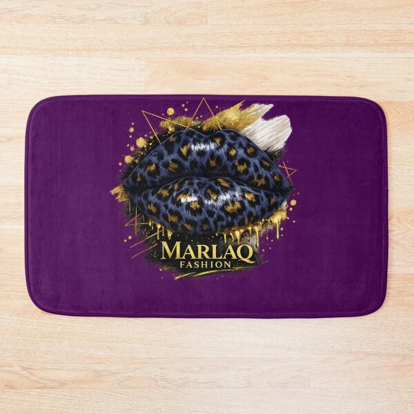 Item preview, Blue Leopard Lips Fashion Design  designed and sold by Marlaq fashion .
