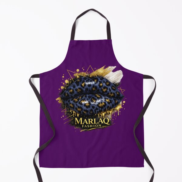 Item preview, Blue Leopard Lips Fashion Design designed and sold by Marlaq fashion .