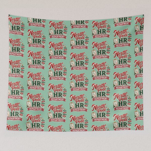 Item preview, North Pole HR Department – Funny Christmas Office Design designed and sold by TheStephanieRome.