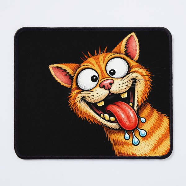 Item preview, Crazy Orange Cat Cartoon Face designed and sold by Sed94.