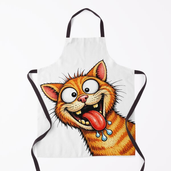 Item preview, Crazy Orange Cat Cartoon Face designed and sold by Sed94.