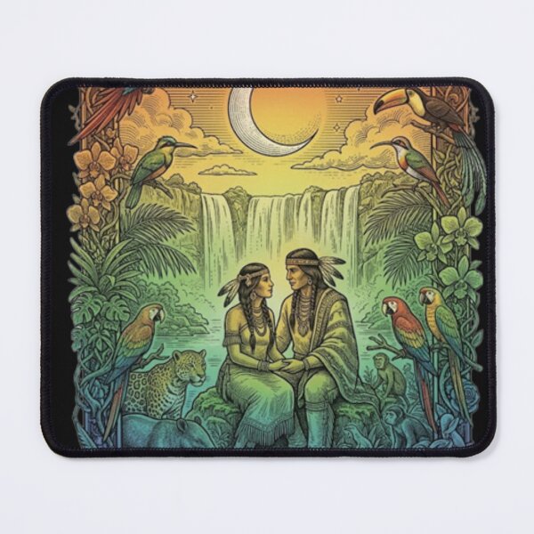 Item preview, Wild Lovers Indigenous Heritage Engraving designed and sold by Belrovera.