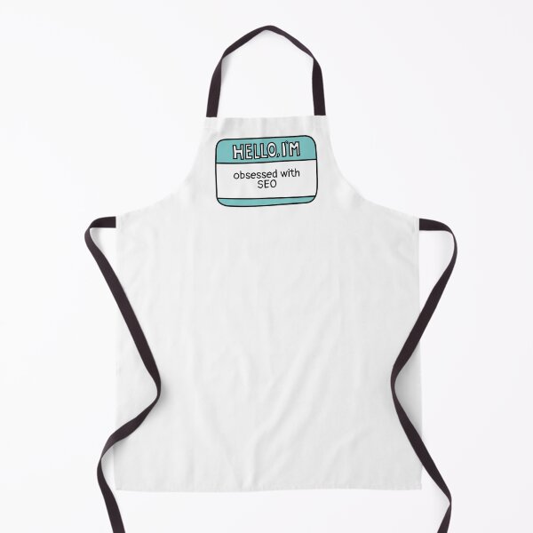 Item preview, Obsessed with SEO Name Tag designed and sold by MaryAller.