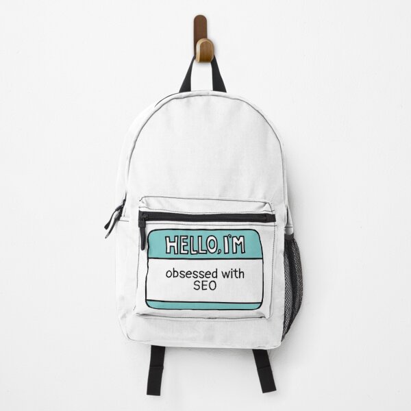 Item preview, Obsessed with SEO Name Tag designed and sold by MaryAller.