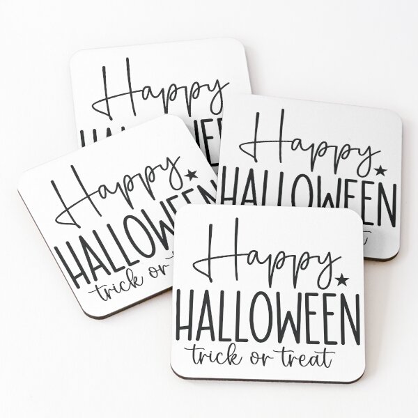 Item preview, Happy Halloween Trick Or Treat - Retro Autumn Halloween Vibes Quotes Spooky USA Season Apparel Art designed and sold by FuzionRaptor.