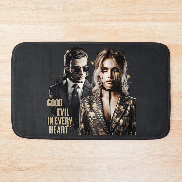 Item preview, Gold Skull Suit Gangster Couple designed and sold by Voodoo Store Paranormal Collections.