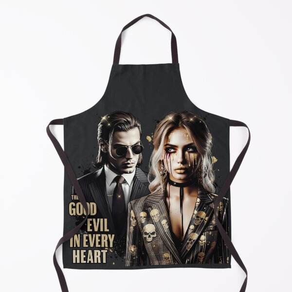 Item preview, Gold Skull Suit Gangster Couple designed and sold by Voodoo Store Paranormal Collections.