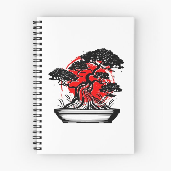 Item preview, Japanese Bonsai Tree | Minimalist Zen Botanical Illustration designed and sold by huldabowlin.