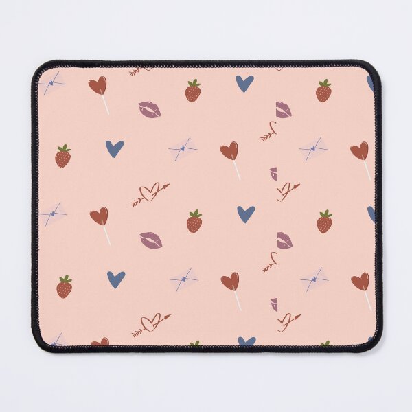 Item preview, Love Letter, Lollipop, and a Strawberry Walk Into a Pattern designed and sold by rimixx.