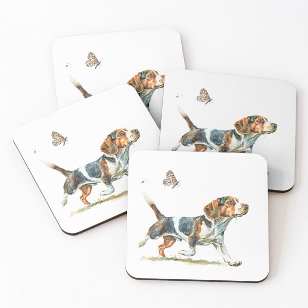 Item preview, Beagle Dog | Cute Puppy Aesthetic Art designed and sold by Mandayartstudio.