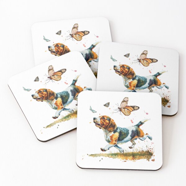 Item preview, Beagle Dog | Cute Puppy Aesthetic Art designed and sold by Mandayartstudio.