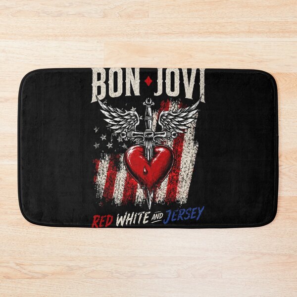 Item preview, Bon Jovi Forever Tour 2026 Red White And Jersey MSG Madison Square Garden designed and sold by HannahDetter.
