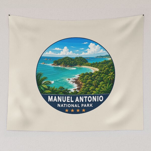 Item preview, Manuel Antonio National Park Costa Rica Tropical Beach & Rainforest designed and sold by Gideon Emmerich.