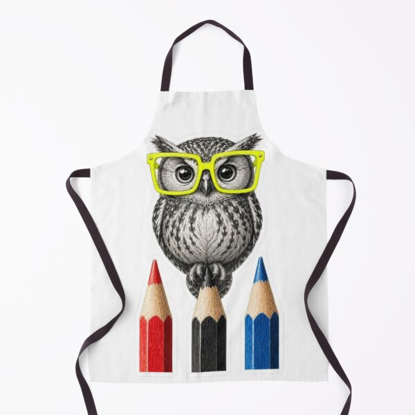 Item preview, Wise Owl With Neon Glasses designed and sold by Snurly.