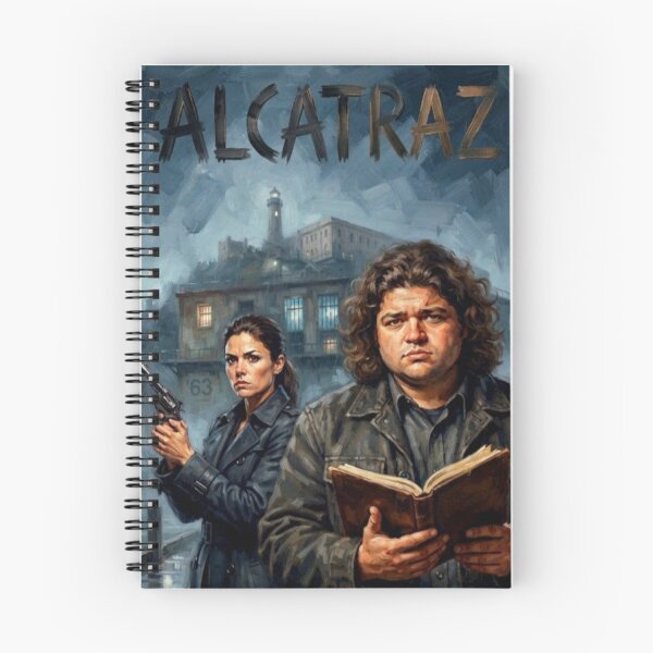 Item preview, Alcatraz Sci-Fi Mystery Fine Art Tribute designed and sold by Art's Diner.