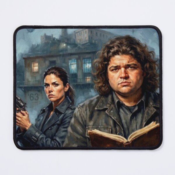 Item preview, Alcatraz Sci-Fi Mystery Fine Art Tribute designed and sold by Art's Diner.