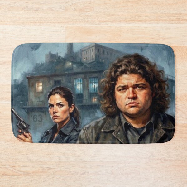 Item preview, Alcatraz Sci-Fi Mystery Fine Art Tribute designed and sold by Art's Diner.