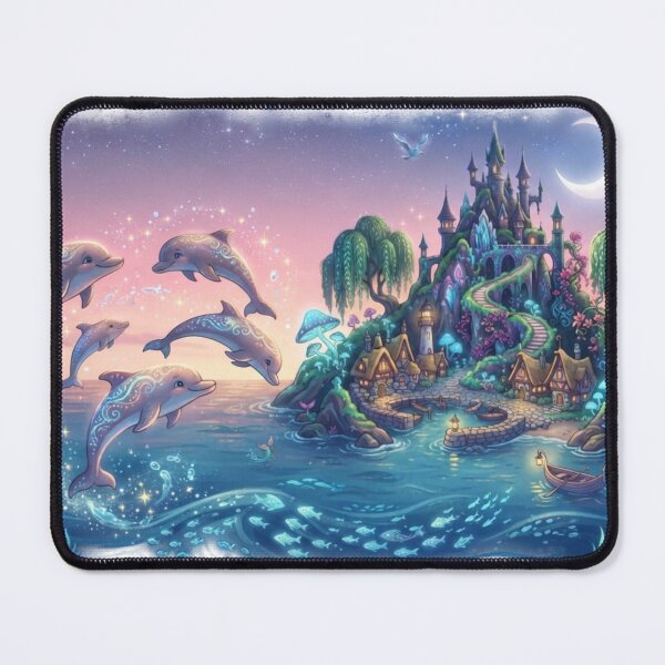 Item preview, Moonlit Dolphin Kingdom designed and sold by ANNART1602.
