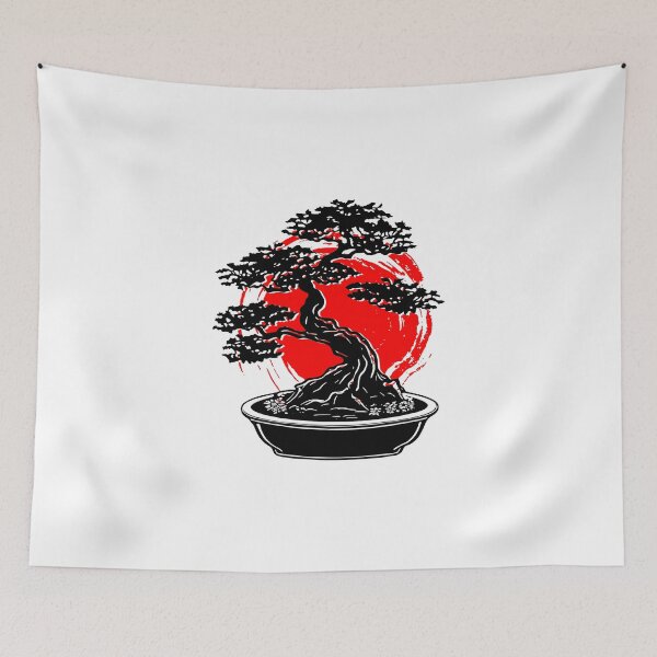 Item preview, Traditional Japanese Bonsai Tree Art | Elegant Zen Design designed and sold by huldabowlin.