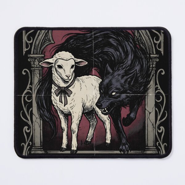 Item preview, Kindred League of Legends Gothic Gaming Graphic Tee designed and sold by Senpaiwaves.