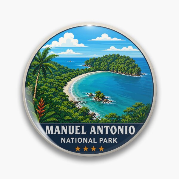 Item preview, Manuel Antonio National Park Costa Rica Tropical Beach & Rainforest designed and sold by Gideon Emmerich.