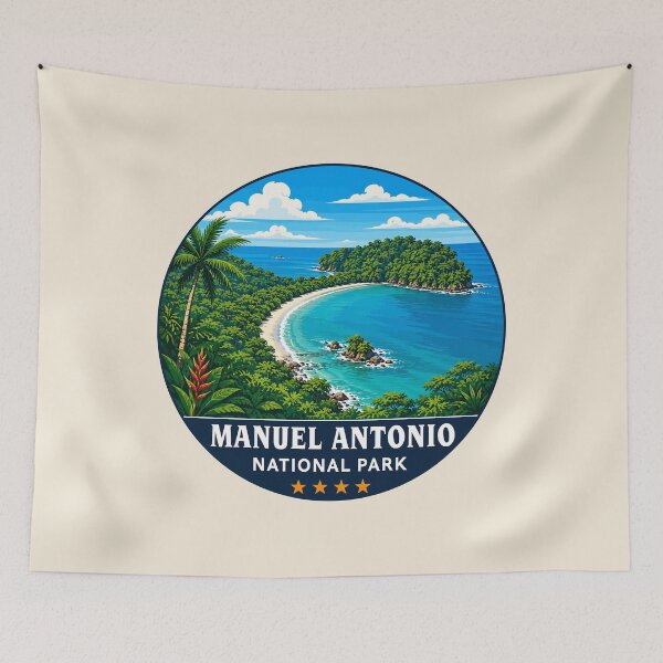 Item preview, Manuel Antonio National Park Costa Rica Tropical Beach & Rainforest designed and sold by Gideon Emmerich.