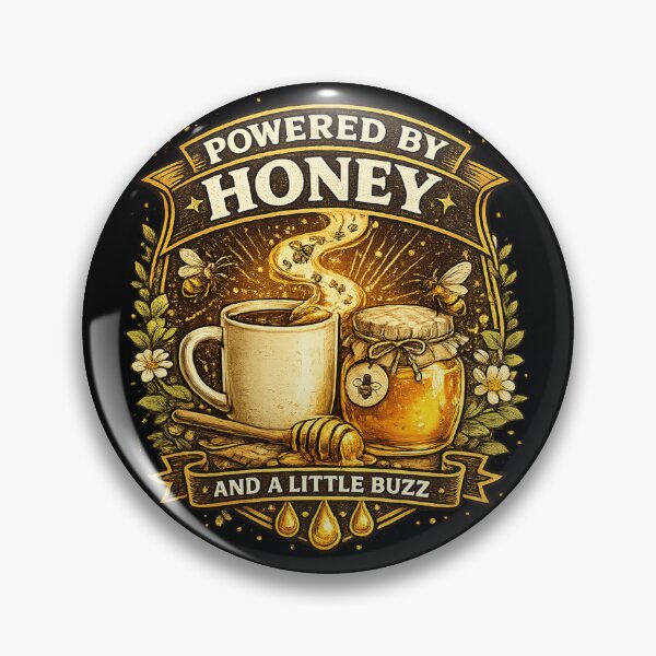Item preview, Powered By Honey Beekeeper designed and sold by Mohamedeinoo.