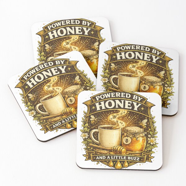 Item preview, Powered By Honey Beekeeper designed and sold by Mohamedeinoo.