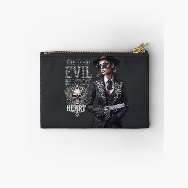 Item preview, Silver Pistol Fedora Mafia Woman designed and sold by Voodoo Store Paranormal Collections.