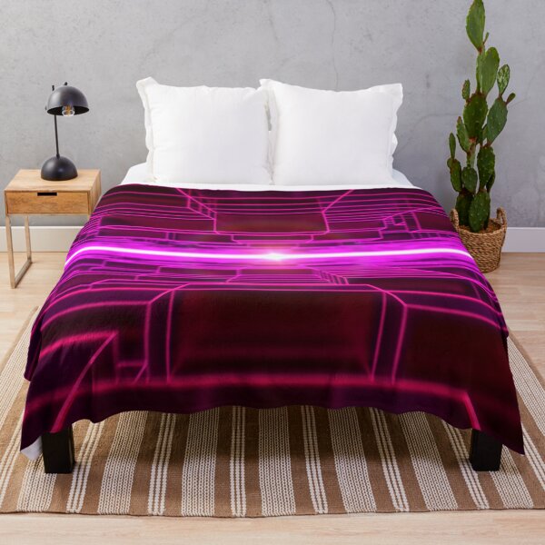Item preview, Red to Magenta Horizontal Parallel Blocks designed and sold by Electric Shock!! Design.