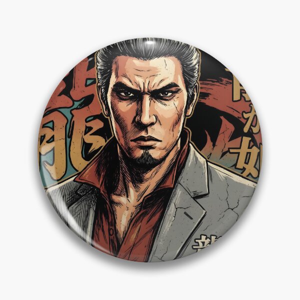 Item preview, Kazuma Kiryu Yakuza Bootleg Anime Gaming Shirt designed and sold by Senpaiwaves.