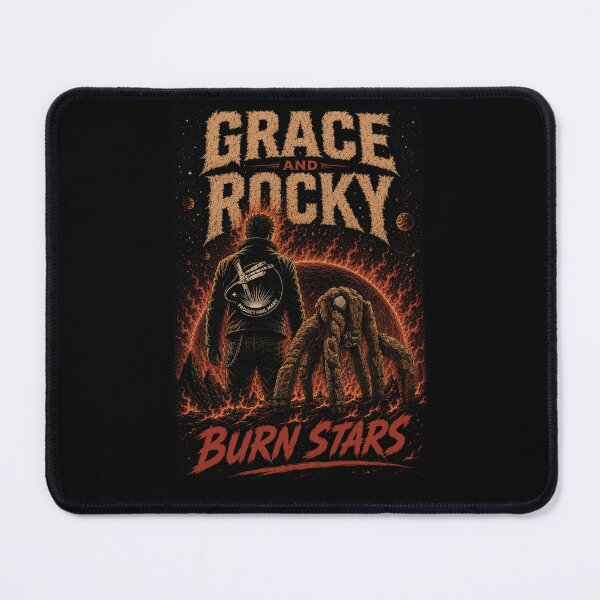 Item preview, Grace and Rocky Burn Stars - Ghost Rider x Project Hail Mary designed and sold by hesjustken.