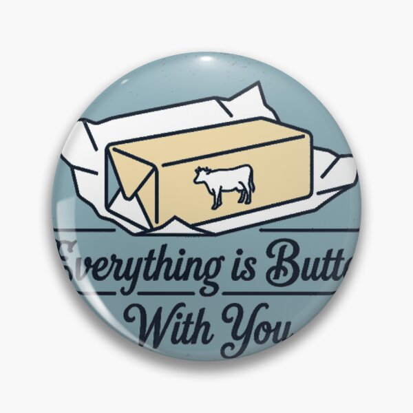 Item preview, butter lover food blog recipe ingredients,  designed and sold by  Mudikeys.