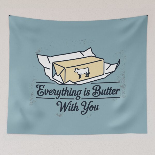 Item preview, butter lover food blog recipe ingredients,  designed and sold by  Mudikeys.