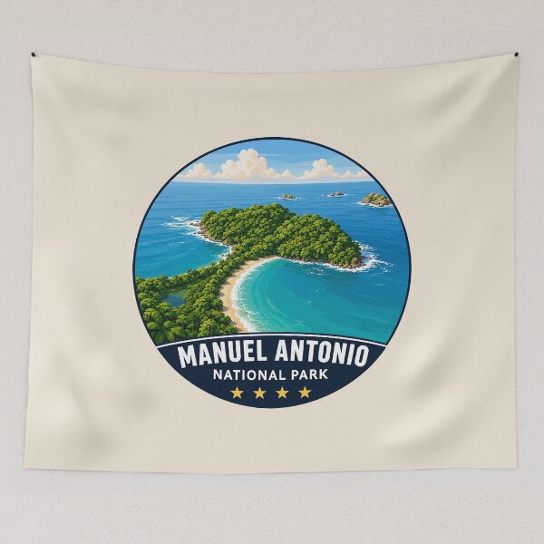 Item preview, Manuel Antonio National Park Costa Rica Tropical Beach & Rainforest designed and sold by Gideon Emmerich.