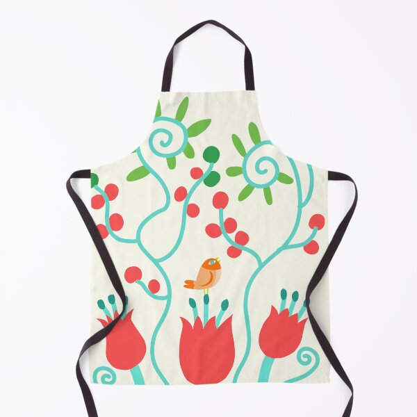 Item preview, Twirly Floral Birdie designed and sold by Ananamorph Art @Nana Totem Wolfe.