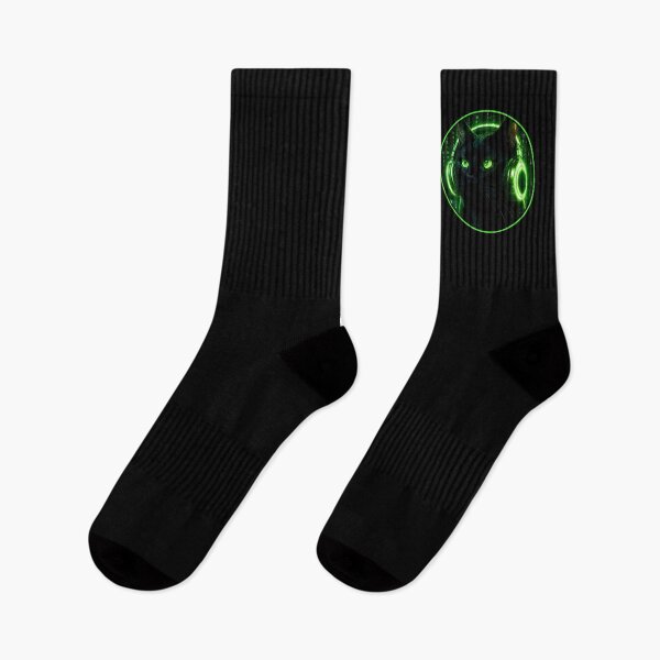 Item preview, Cyberpunk Gamer Cat Neon Art designed and sold by Moodprint5.