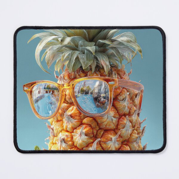 Item preview, Pineapple Tropical Fruits and Flowers designed and sold by Grafititee.