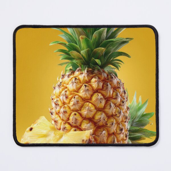Item preview, Pineapple Tropical Fruits and Flowers designed and sold by Grafititee.