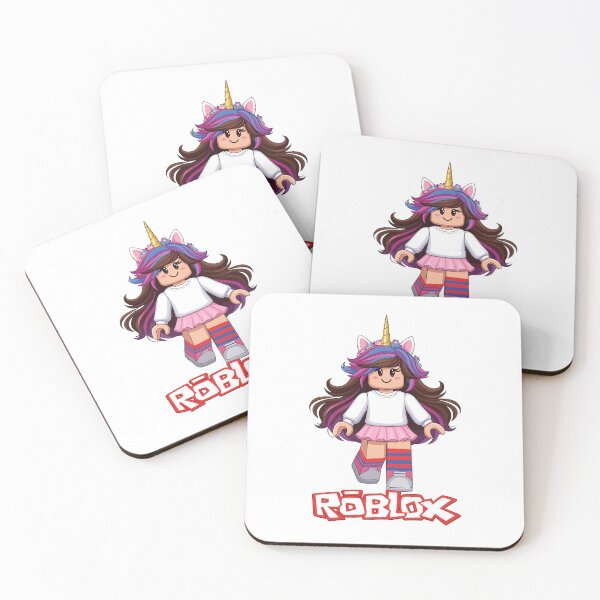 Item preview, Cute Unicorn Gamer Girl Blocky Avatar Kids Gift designed and sold by Krasnovaovaova.