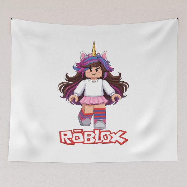 Item preview, Cute Unicorn Gamer Girl Blocky Avatar Kids Gift designed and sold by Krasnovaovaova.