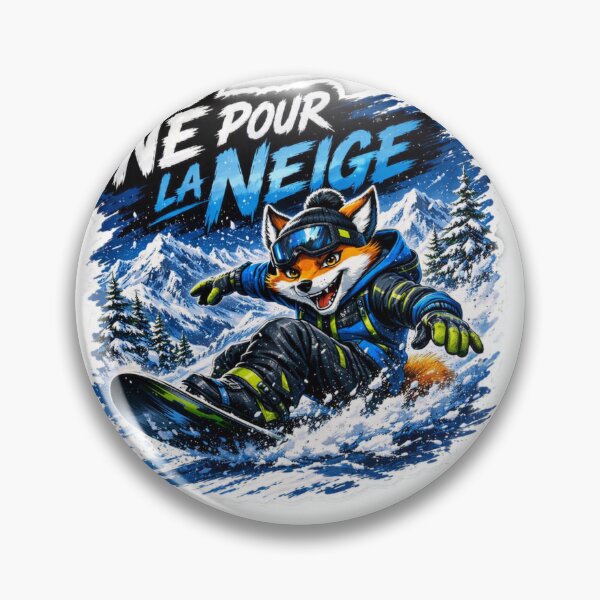 Item preview, Born for Snow – Fox Edition designed and sold by ANNART1602.
