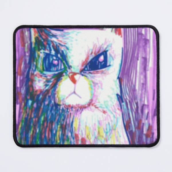 Item preview, Psychedelic Cat Portrait designed and sold by totempress.