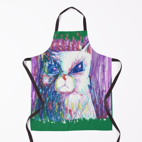Item preview, Psychedelic Cat Portrait designed and sold by totempress.